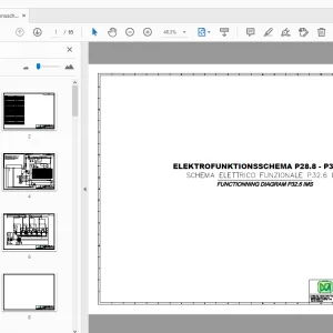 MERLO P32.6 IMS FUNCTIONNING DIAGRAM 2006 - PDF