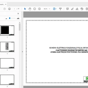MERLO P32.6/MF29.6 IMS FUNCTIONNING DIAGRAM 2008 (40498_3D) - PDF