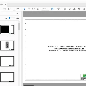 MERLO P32.6/MF29.6 IMS FUNCTIONNING DIAGRAM  2009 - PDF