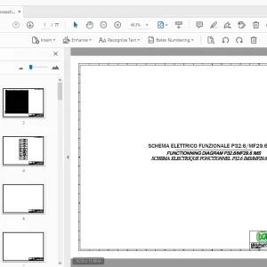 MERLO P32.6/MF29.6 IMS FUNCTIONNING DIAGRAM  2010 (40498_3F) - PDF