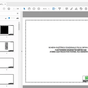 MERLO P32.6/MF29.6 IMS FUNCTIONNING DIAGRAM 2012 - PDF