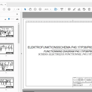 Merlo P40.17 P38 P60 CDC V3 Funktionsdiagramm 2017 PDF