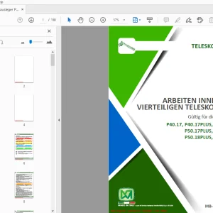 MERLO P40.17, P40.17PLUS, P40.17EE P50.17PLUS, P50.17EE P50.18PLUS, P50.18EE TELESKOPARME - PDF