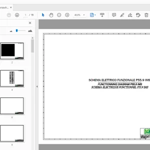 MERLO P55.9 IMS FUNCTIONNING DIAGRAM (42683_3C) - PDF