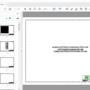 MERLO P55.9 IMS FUNCTIONNING DIAGRAM (42683_3E) - PDF