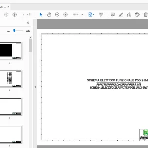 MERLO P55.9 IMS FUNCTIONNING DIAGRAM (42683_3F) - PDF