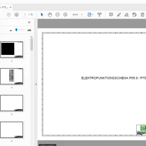 MERLO P55.9/P75.9 IMS ELEKTROFUNKTIONSSCHEMA - PDF