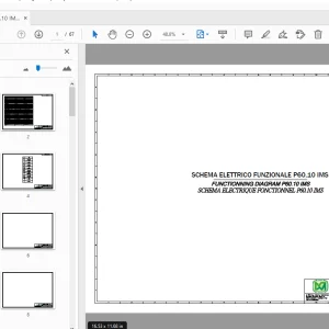 MERLO P60.10 IMS FUNCTIONNING DIAGRAM 2011 (40674_3F) - PDF