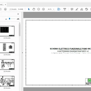 MERLO PANO MC01 V2 FUNCTIONNING DIAGRAM - PDF DOWNLOAD