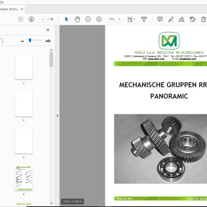 MERLO RR640 PANORAMIC MECHANISCHE GRUPPEN - PDF