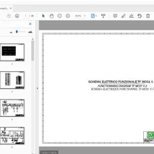 MERLO TF MC01 V.3 FUNCTIONNING DIAGRAM (73699_3) - PDF
