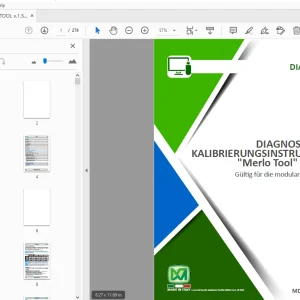MERLO TOOL v.1.5.0 DIAGNOSE UND KALIBRIERUNGSINSTRUMENT - PDF