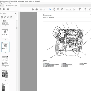 Manitou 854F-E34TA (Perkins Engine) Repair Manual_647605 PDF
