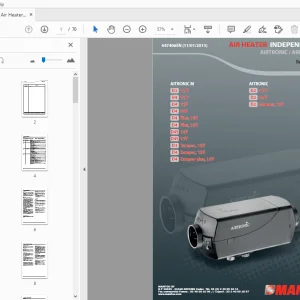 Manitou Air Heater (Airtronic-Airtronic M) Repair Manual - PDF