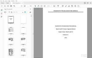 MaxxForce 15 Engine Diagnostic/Troubleshooting Manual 2012 - PDF