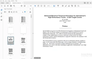Maxxforce Advanced Electrical Technical Information Manual - PDF