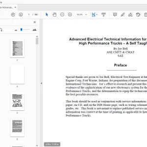 Maxxforce Advanced Electrical Technical Information Manual - PDF