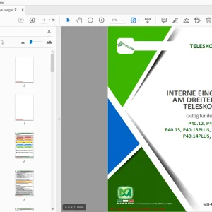 Merlo P40.12, P40.12PLUS P40.13, P40.13PLUS, P40.13EE P40.14PLUS, P40.14EE TELESKOPARM - PDF