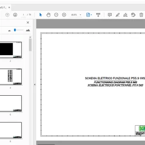 Merlo P55.9 IMS FUNCTIONNING DIAGRAM (42683_3G) - PDF