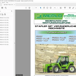 MerloTurbofarm P36.7 P36.7 Plus P36.7 Top P36.10 Plus BEDIENUNGS-UNC WARTUNGSANLEITUNG