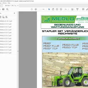 MerloTurbofarm P36.7 P36.7 Plus P36.7 Top P36.10 Plus BEDIENUNGS-UNC WARTUNGSANLEITUNG