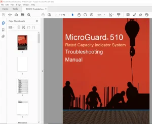 Troubleshooting Manual for MicroGuard 510 Indicator System PDF