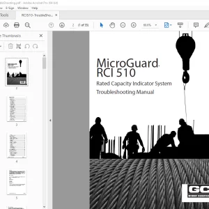 MicroGuard RCI 510 Indicator System Troubleshooting Manual PDF