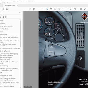 Navistar Body Builder Electrical Guide Post 2007 HPV Electrical System & Service Manual