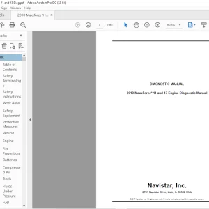 Navistar Internations Truck 1.94 GB PDF Full Set Diagnostic Troubleshooting Manual