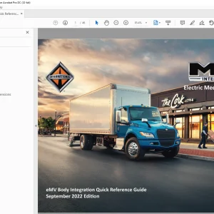 Navistar MV Quick Reference Guide Manual  - PDF DOWNLOAD