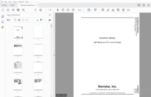 Navistar MaxxForce DT, 9, & 10 Engine Diagnostic Manual - PDF