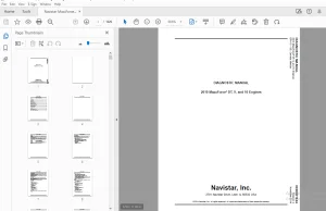Navistar MaxxForce DT, 9, & 10 Engines Diagnostic Manual - PDF