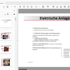 Sany SY16-18 Elektrische Anlage - PDF DOWNLOAD