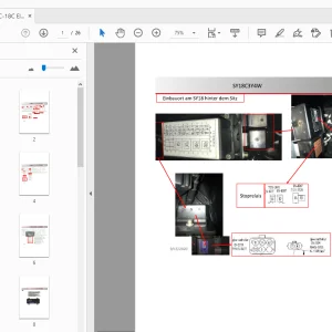Sany SY16C-18C Electrical Schematic Diagram - PDF