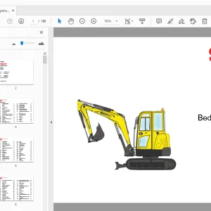 Sany SY18C Hydraulikbagger Betriebsanleitung - PDF