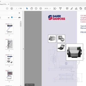 Sauer Danfoss S1X-46 Graphic Interface Extended NFPE Control System Operational Manual - PDF