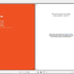 Skyjack Lift Aerial Working Platform AWP All Models 2020 PDF DOWNLOAD - COMPLETE SET
