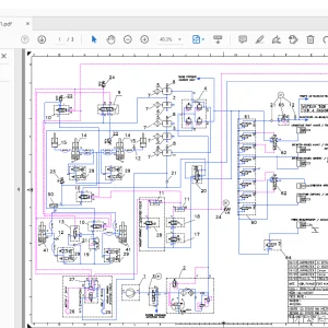 Terex Crane AC40/2 Hydraulic & Pneumatic Manual - PDF DOWNLOAD