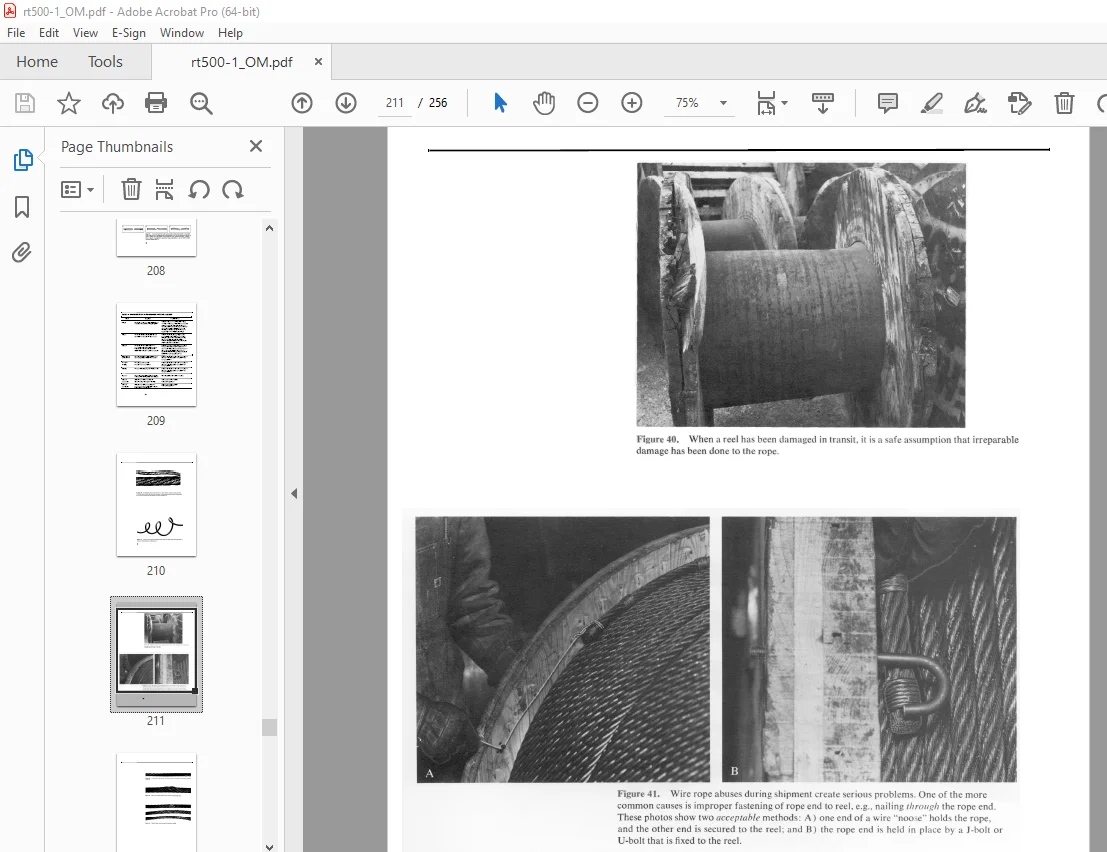 Terex Crane RT500-1 Operator's Manual 12261-269 PDF - Image 3