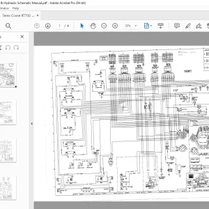 Terex Crane RT700 Electrical & Hydraulic Schematic Manual - PDF DOWNLOAD