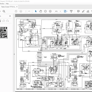 Terex Crane T775 Hydraulic Diagram Manual 7031466 - PDF DOWNLOAD