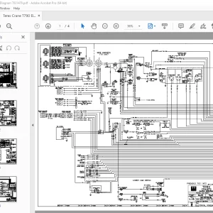 Terex Crane T790 Electrical Diagram Manual 7031479 - PDF DOWNLOAD