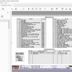 Terex Crane TC60-TC60L Electrical Schematic Manual - PDF DOWNLOAD