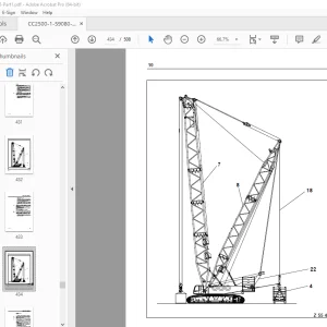 Terex Demag Crane CC 2500-1 Operation Manual - PDF DOWNLOAD