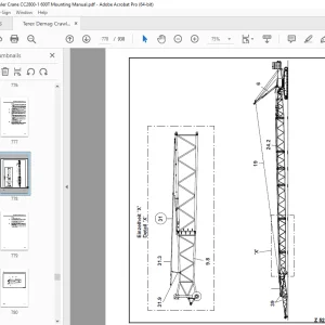 Terex Demag Crane CC2800-1 600T Mounting Manual - PDF DOWNLOAD