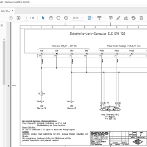 Terex Kran  SLC 019 103 Verdrahtungsplan - PDF DOWNLOAD