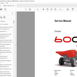 Wacker Neuson Dumpers 6001 Service Manual_366855486 - PDF DOWNLOAD