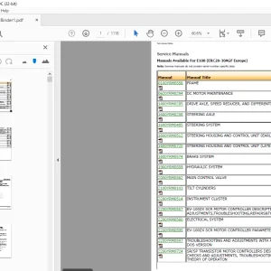 Yale Forklift E108 (ERC20-30AGF Europe) Service Manual - PDF DOWNLOAD