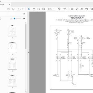 1991 Mitsubishi Galant Cooling Fan Circuit, AT SYSTEM WIRING DIAGRAMS MANUAL
