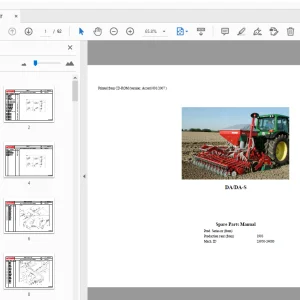 1993 Accord Da/Da-S Parts Manual - PDF